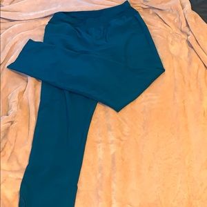 Teal scrub bottoms